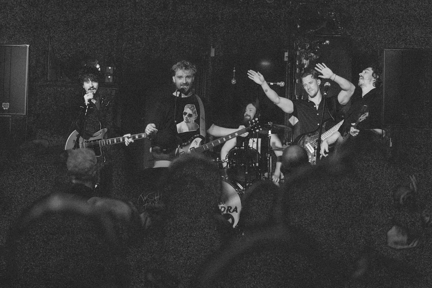 Troy of Nuns of the Tundra on stage