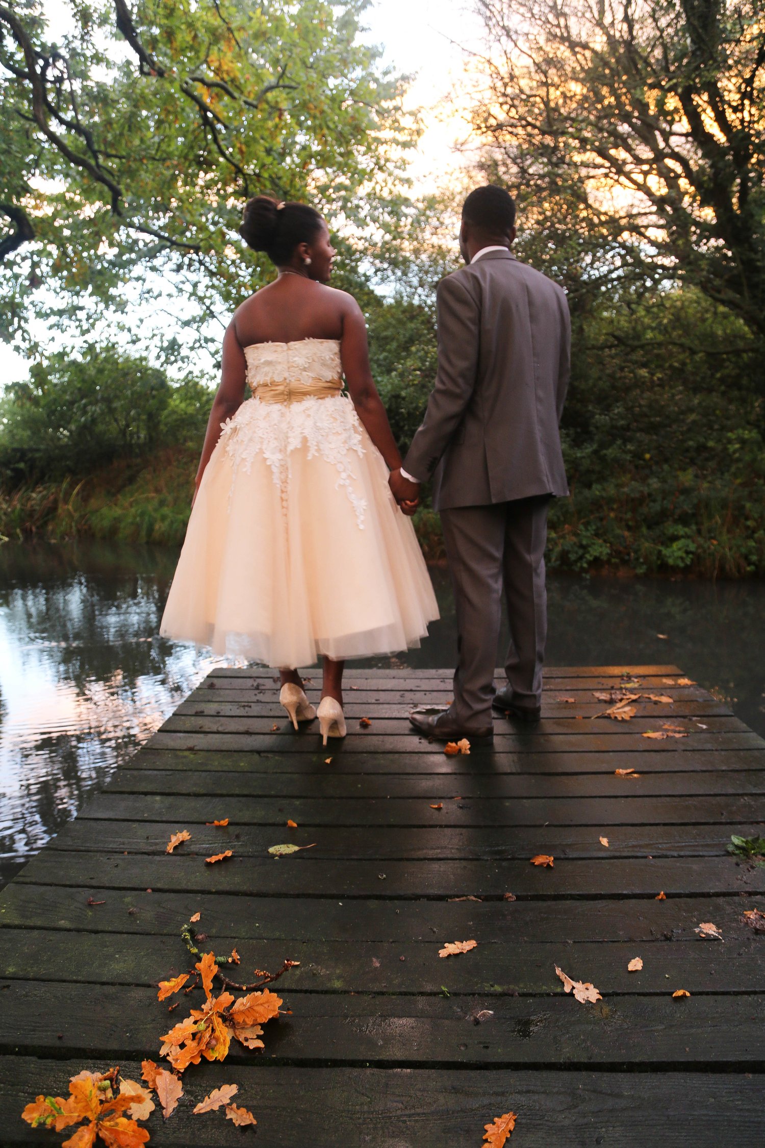 Faith and Victor's wedding - by Lucy Lamb